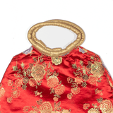 Eastern Style Clutch Bag Red Floral Womens