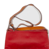 BRIGS Leather Look Shoulder Bag Red Womens