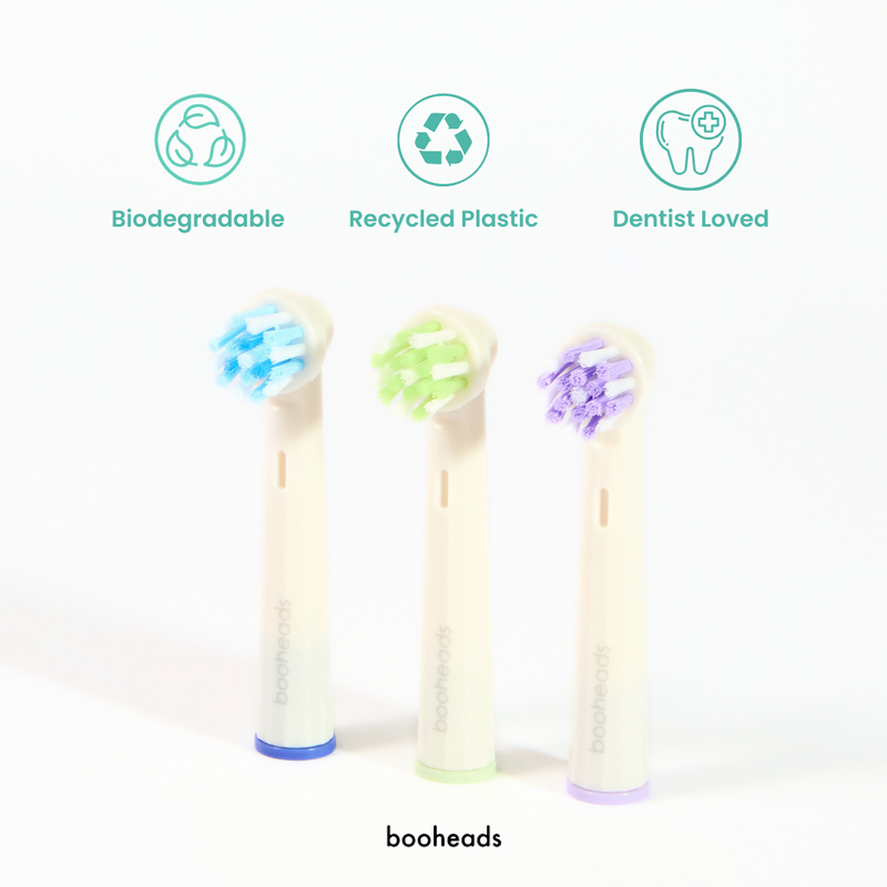 Oraboo - Biodegradable Electric Toothbrush Heads Compatible with OralB*