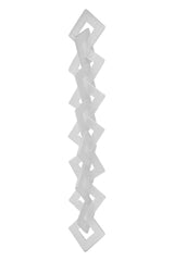 Love Hero 3D Printed Chain Bracelet in White