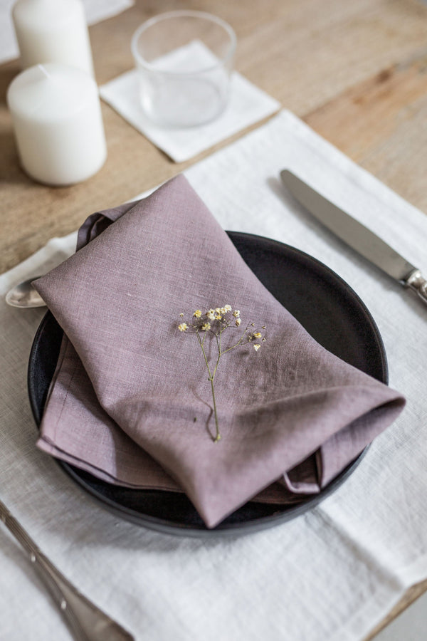 Linen napkins set of 2