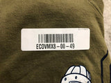 Disney Store T-shirt Men XXL Olive Green Long Sleeve Crew Neck Tee 100% Cotton
