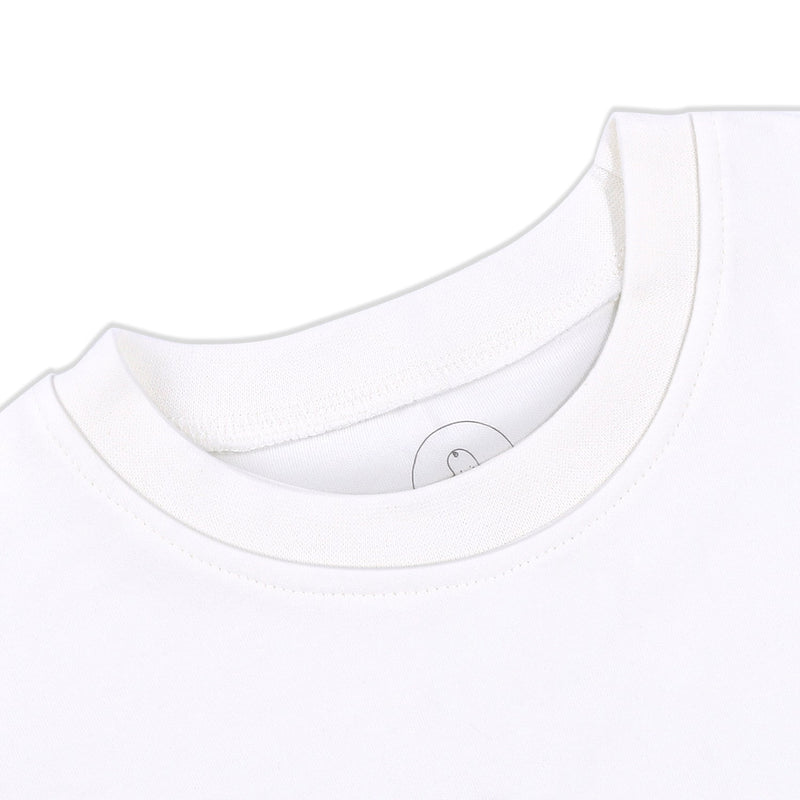 the wee bean organic cotton adult women t-shirt tee with tagless label itch-free