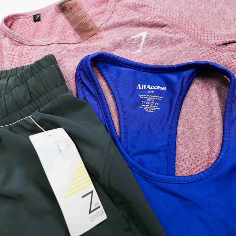 Women's Activewear Secondhand Wholesale Clothes
