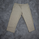Nike Pants Mens Size Medium (8-12) Beige Sports Casual Crop Straight Loose Fit