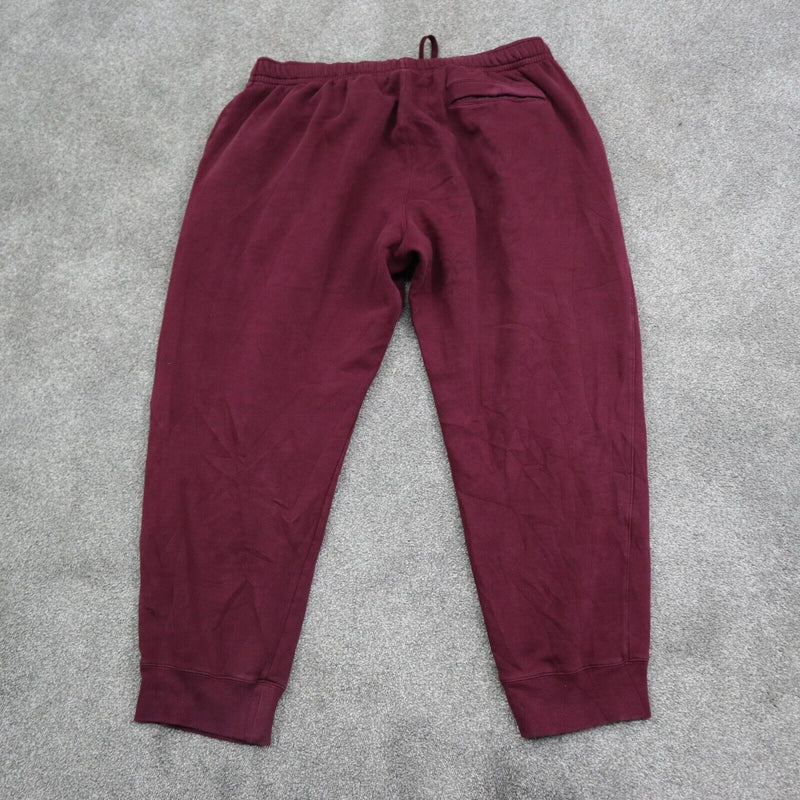 Nike Women Activewear Jogger Pant Stretch Drawstring ANCLACHA Red Size XXL