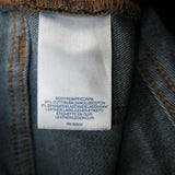 Lands End Womens Cropped Jeans Denim Mid Rise Flat Front Pockets Blue Size 8