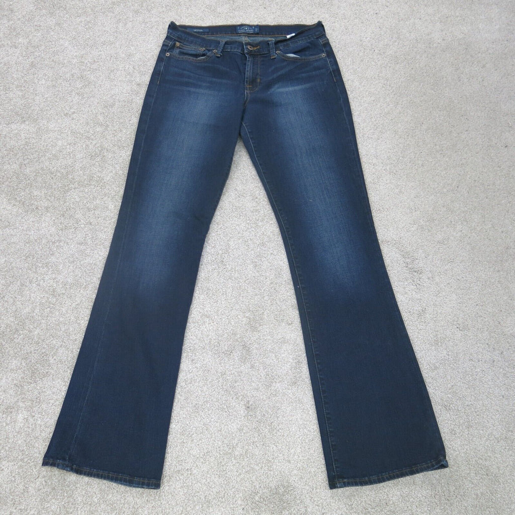 Lucky Brand Women Jeans Bootcut Leg Stretch Mid Rise Pockets Blue Size –  Goodfair