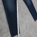 Denizen From Levis Women Ankle Skinny Jeans Stretch Mid Rise Blue Size W29XL30