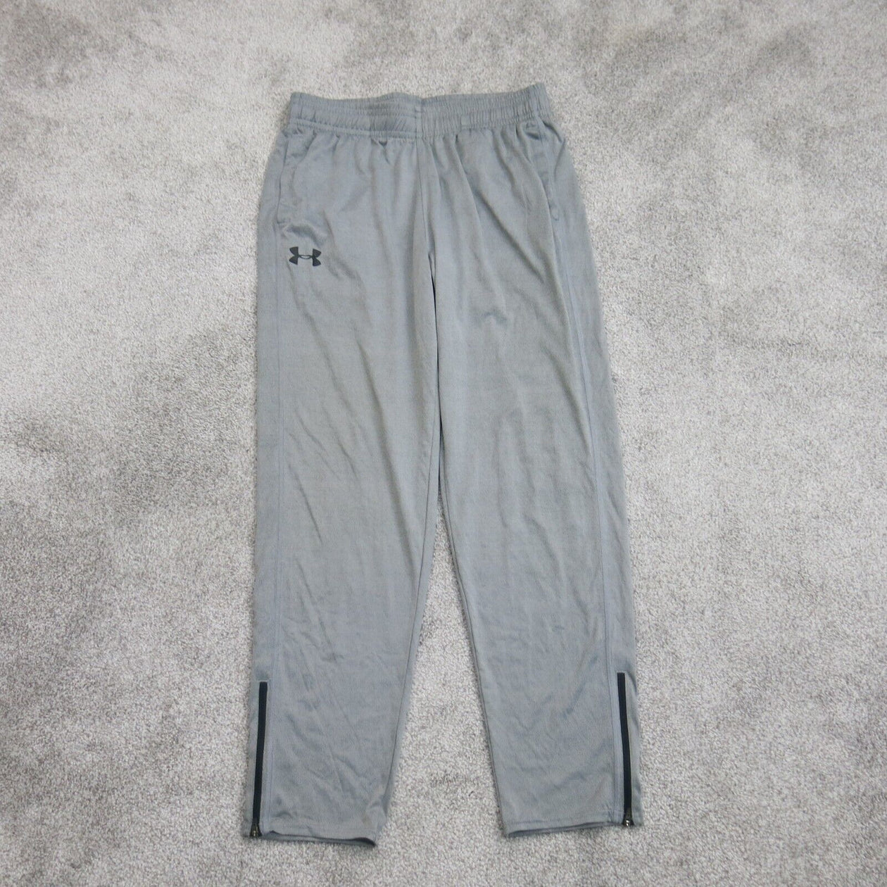 Under Armour Womens Activewear Track Pants Low Rise Elastic Waist Gray –  Goodfair