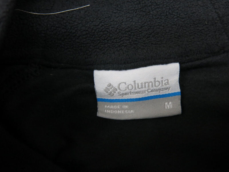 Columbia Sportswear Company Womens Sweater Long Sleeve Mock Neck Black Size M