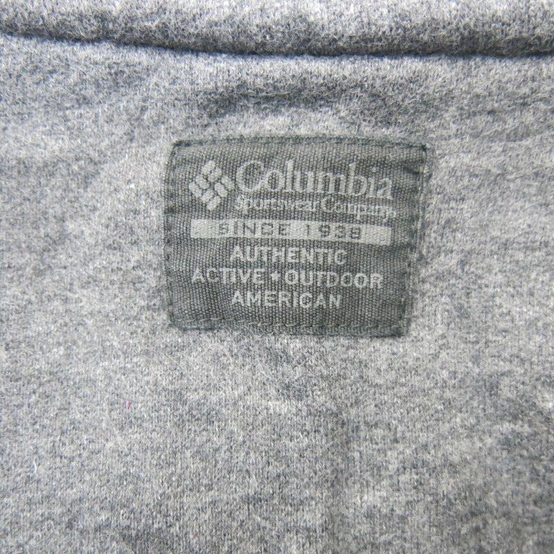 Columbia Sportwear Mens Pullover Sweater Crew Neck Long Sleeve Gray Size Large