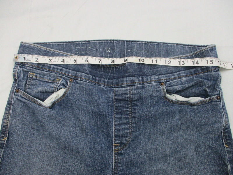 Levi's Women's Stretch Slim Fit Straight Leg Denim Jeans Mid Rise Blue Size 30