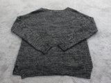 Forever 21 Womens Cardigan Sweater Front Button Long Sleeves Black Size Medium