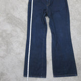 Lauren Jeans Co. Ralph Lauren Mens Classic Bootcut Jeans Mid Rise Blue Size 14