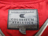 Colosseum Athletic Men #0 Ohio State NFL Football Jersey Long Sleeves Red Size L