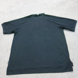Adidas Mens Golf Polo Shirt Climalite Stretch Short Sleeve Black Size X Large