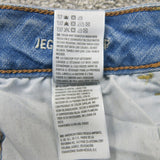 American Eagle Outfitters Womens Jegging Crop Jeans Super Stretch Blue Size 4