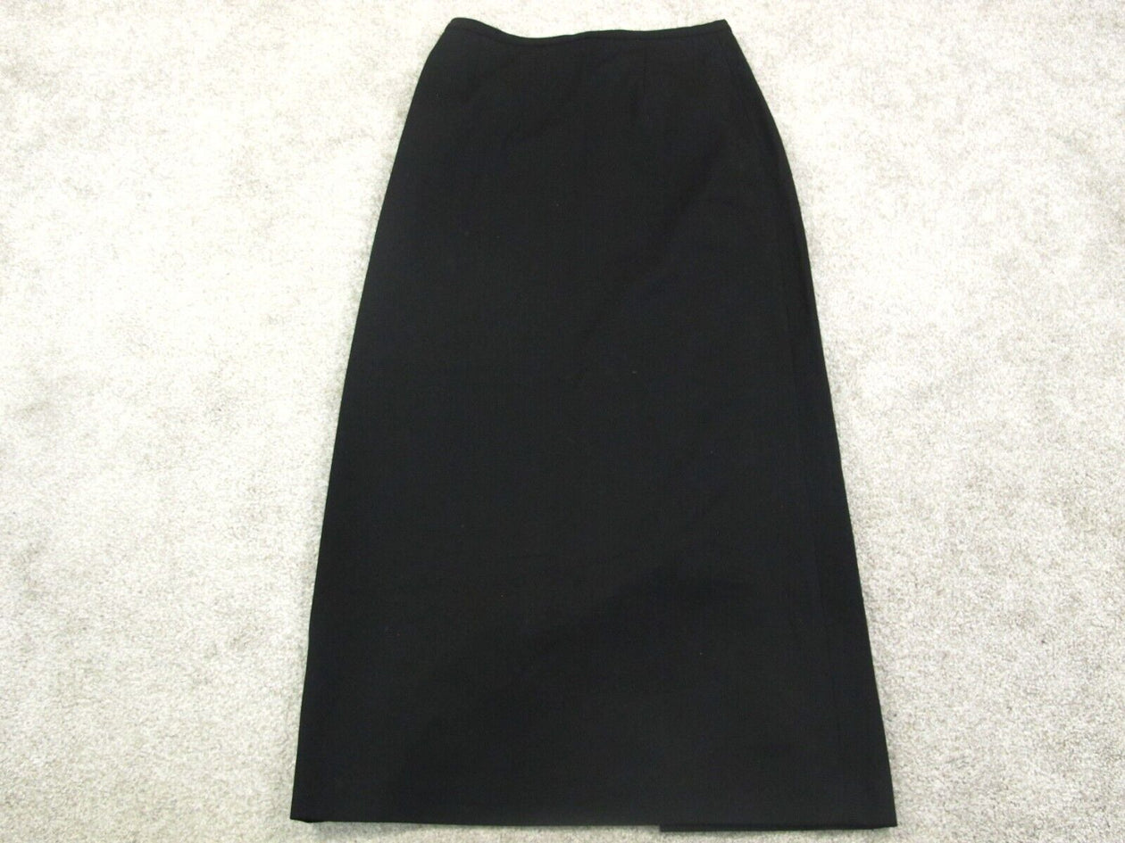 Talbots Blue Cotton Skirt Straight Cut, size 8