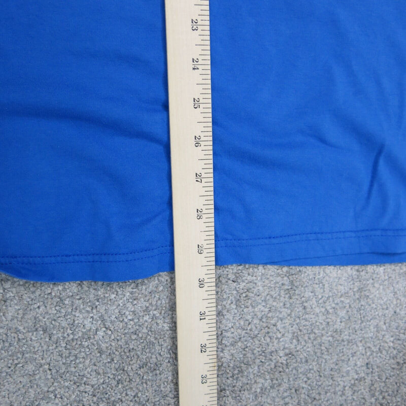 Levis Mens T Shirt Top 100% Cotton Crew Neck Graphic Tee Short Sleeves Blue XL