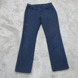Polo Ralph Lauren Mens Straight Leg Jeans Low Rise 100% Cotton Blue Size W32XL32