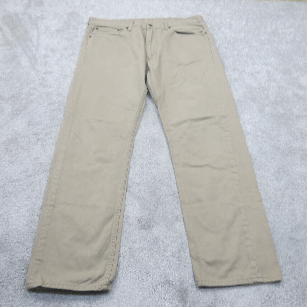 Carhartt Pants Mens W42XL32 Khaki Mid Rise Relaxed Fit Lightweight Out