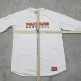 Rawlings Mens Baseball Sweatshirt Long Sleeves Graphic Tee White Size Medium