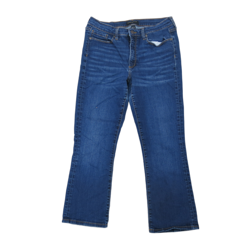 Banana Republic Womens Jeans Mid Rise Bootcut Leg Jeans Denim Blue Size 30/10