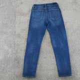 American Eagle Outfitter Women Jeans Skinny Leg Stretch Mid Rise Blue SZ W24XL26