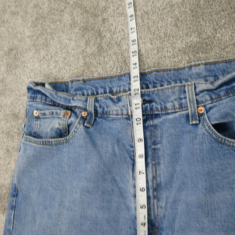 Levi Struss 550 Mens Straight Leg jeans High Rise 100% Cotton Blue Size W40XL30
