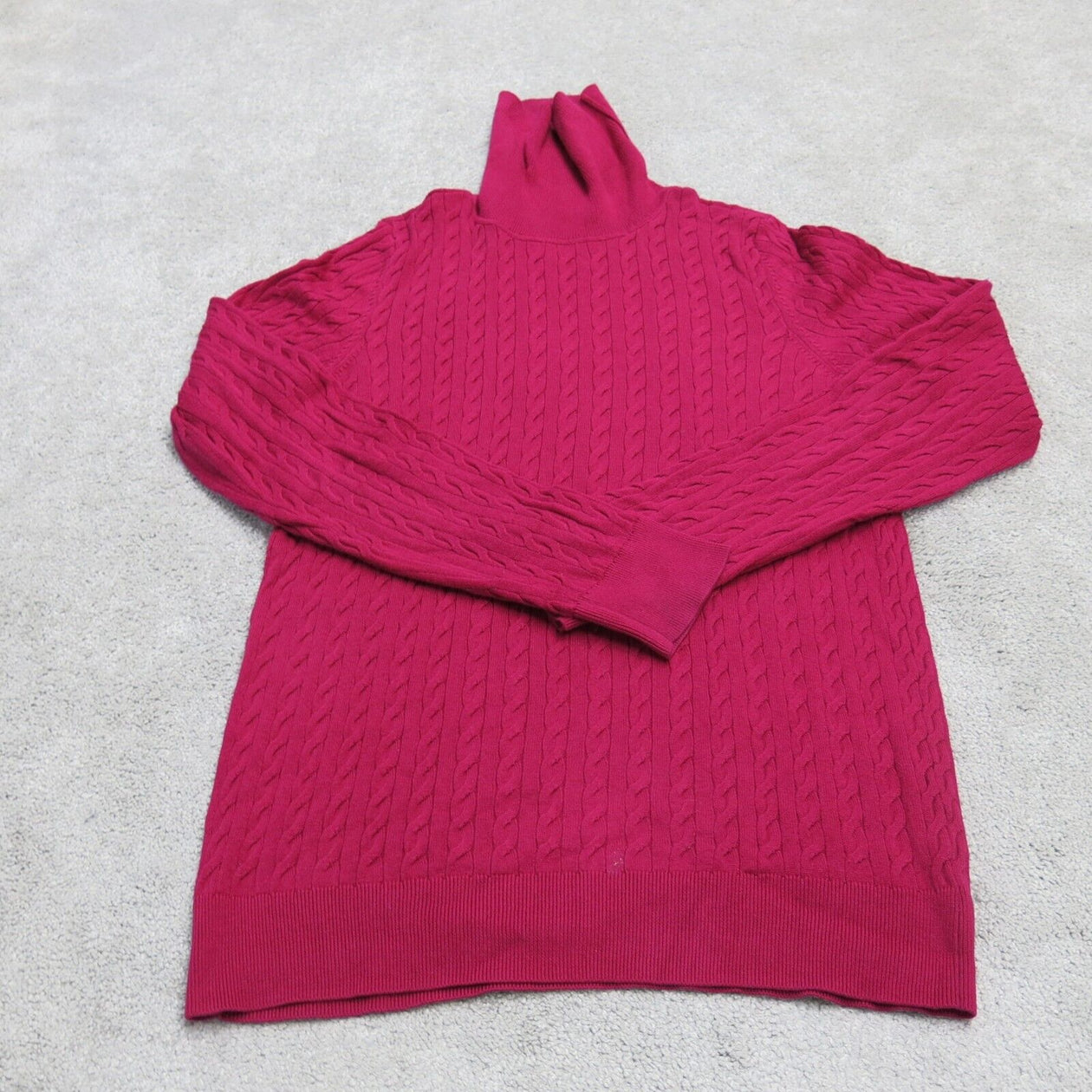Talbots Teal Sweater Dress Womens Size Medium Button Detail Stretch Office  Casua