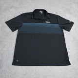 Stormtech H2X Dry Mens Polo Shirt Short Sleeves Performance Black Size Large
