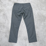 J.Crew Mens Chino Pants Sun Faded Straight Fit Mid Rise Dark Gray Size W33XL34