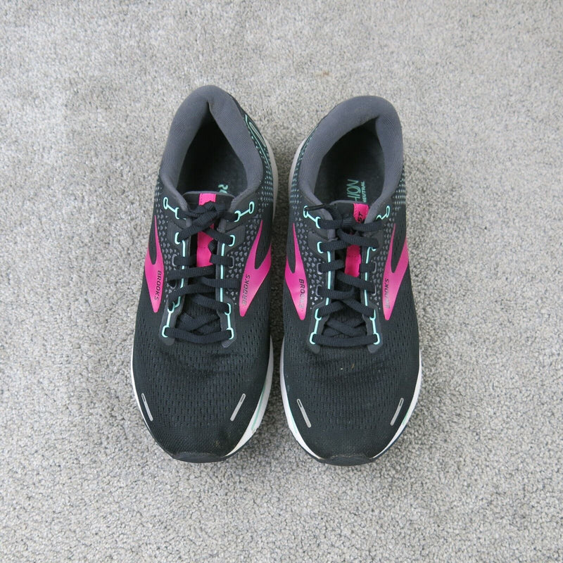 Brooks Womens Ghost Shoes 12035610013 Black Running Sneaker Size US 11