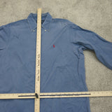 Ralph Lauren Mens Button Down Shirts Long Sleeves 100% Cotton Blue Size Large