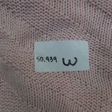 Abercrombie & Fitch Womens Pullover Sweater Long Sleeves Crossover Pink SZ XS
