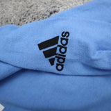 Adidas Mens The Go To Tee Sweatshirt Crew Neck Long Sleeve Light Blue Size Small