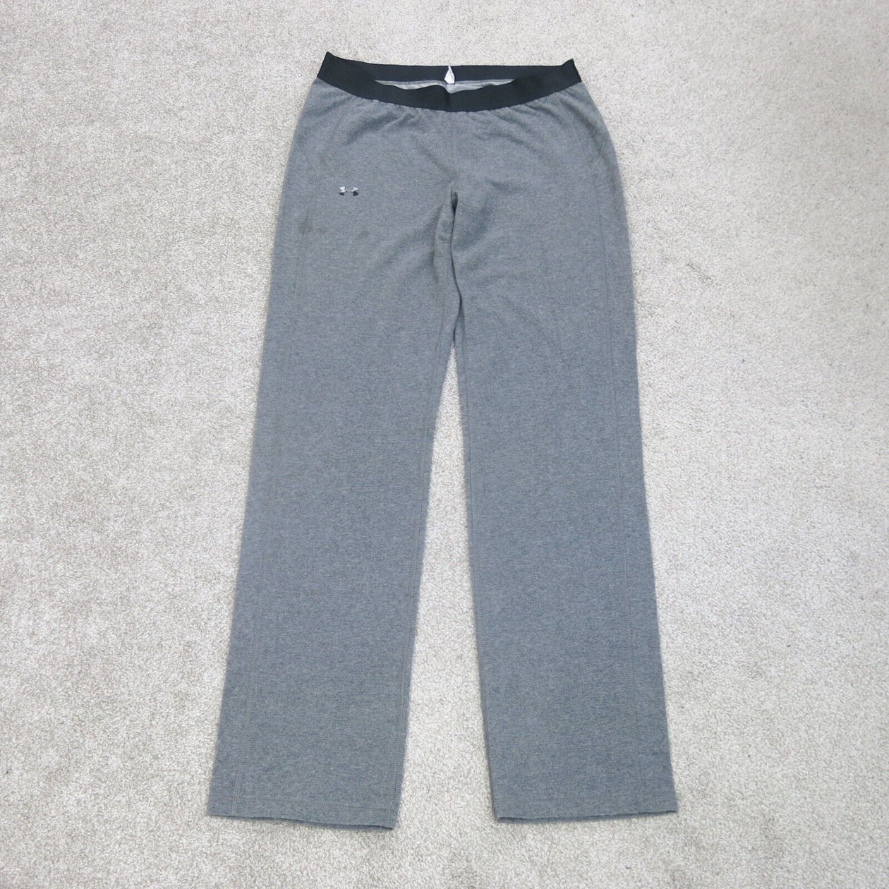 Under Armour Pants Womens Large Gray Activewear Straight Leg