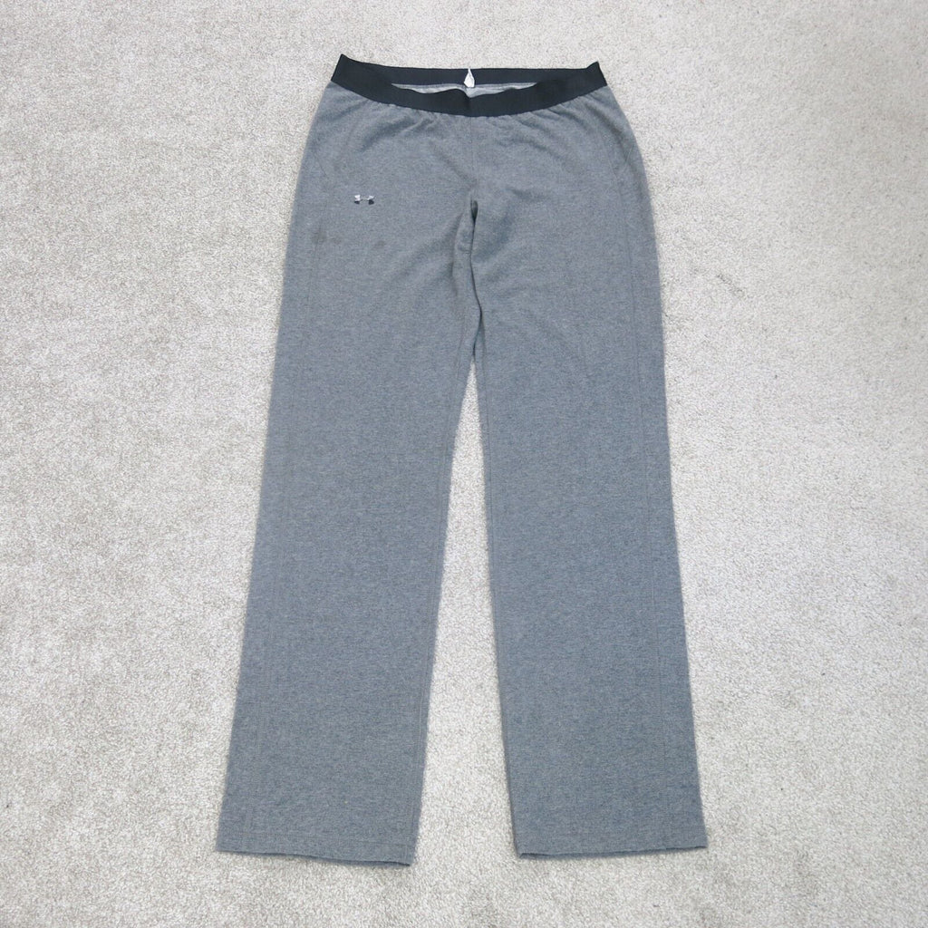 Under Armour Pants Womens Large Gray Activewear Straight Leg Heatgear –  Cerqular