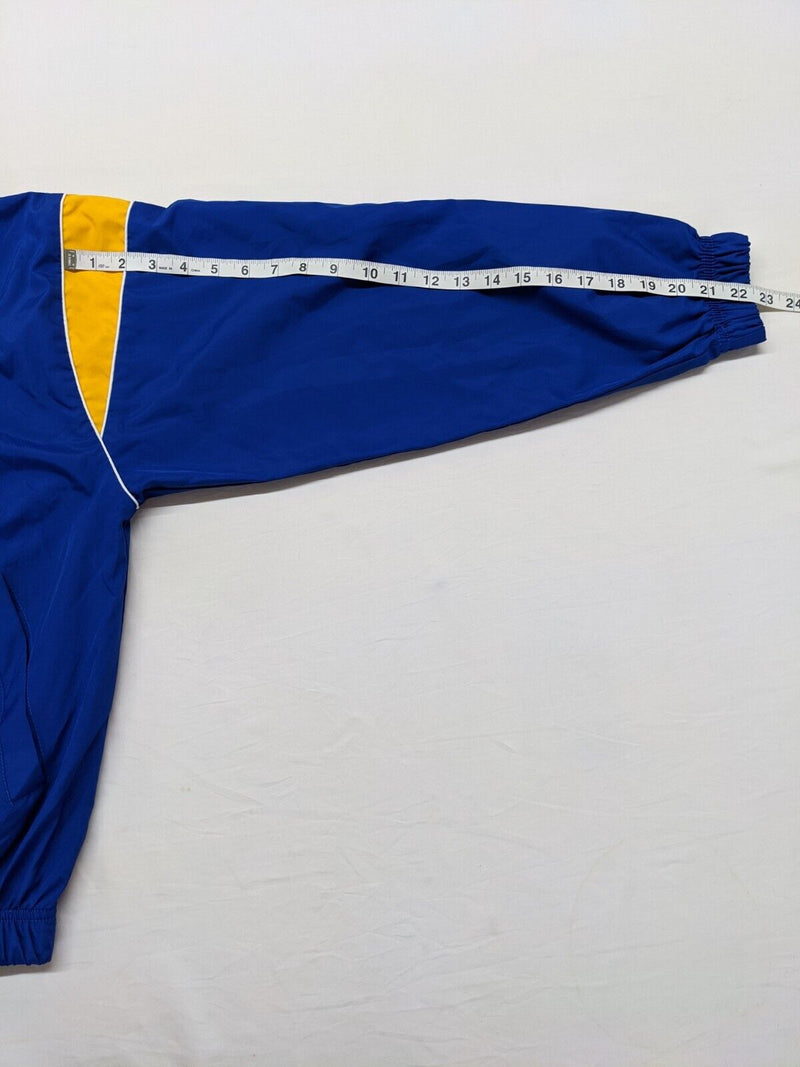 AUGUSTA Jacket Mens Adult Small GOLDEN EAGLE Pullover V Shaped Long Sleeve Blue