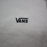 Vans Womens Casual T Shirt Top Solid Short Sleeve Crew Neck Light Pink Size XL