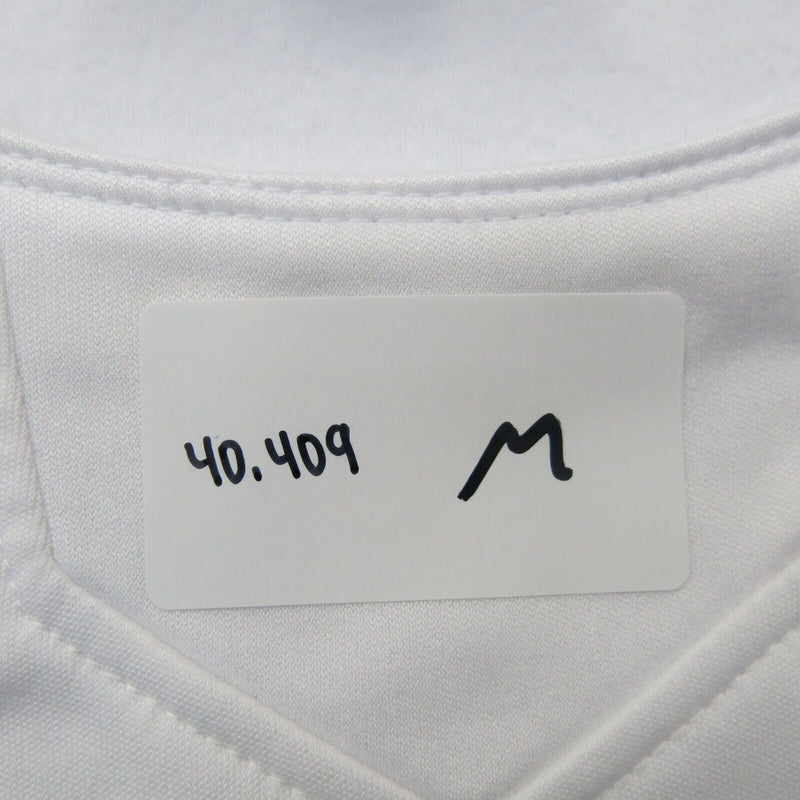 Rawlings Mens Baseball Sweatshirt Long Sleeves Graphic Tee White Size Medium