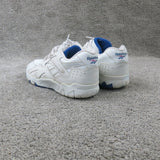 Reebok Womens Athletic Shoes White Leather Low Top Running Training Size US 8