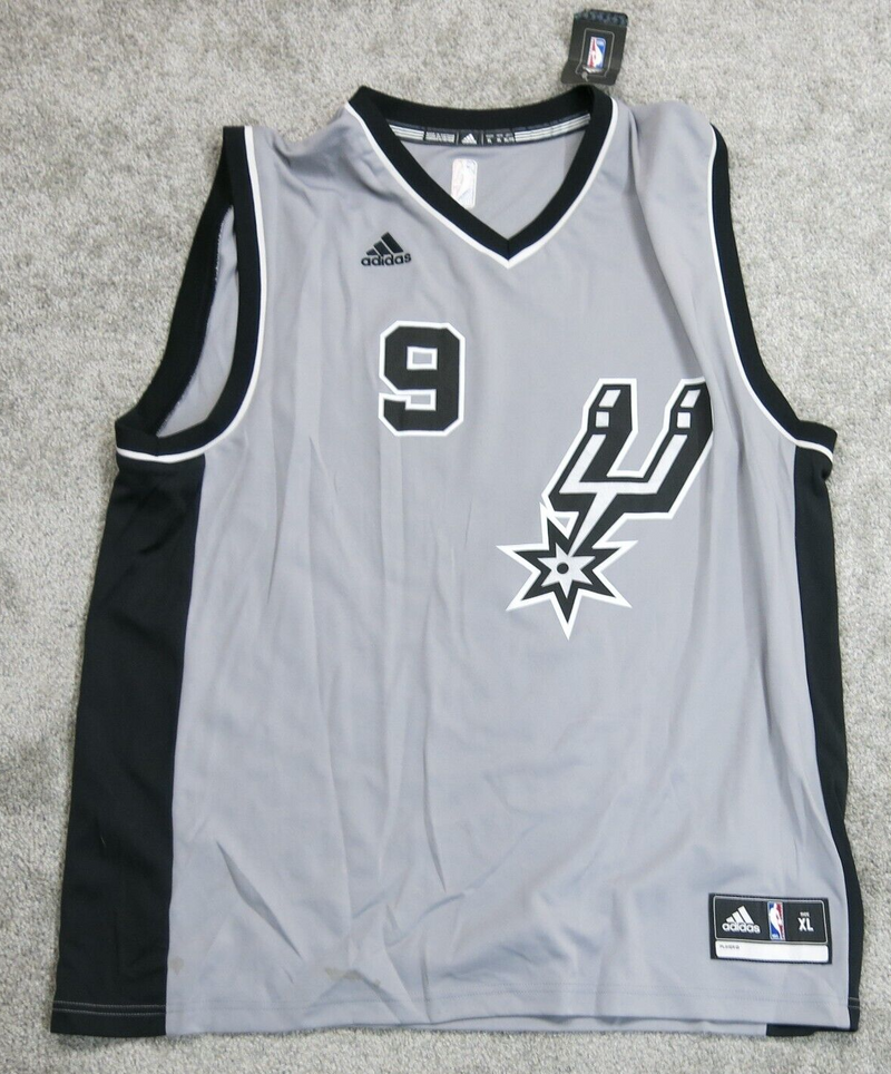 Adidas Mens Sportswear 9# PAKRKER NBA Basketball Shirt Sleeveless Gray Size XL