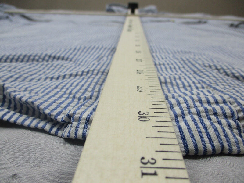 Lauren Ralph Lauren Men's Classic Fit Pin Striped Button Down Shirt Sky Blue XXL