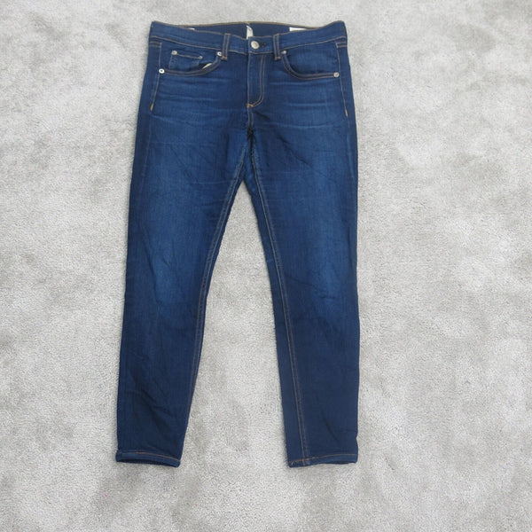 Rag & Bone Jeans Womens 28 Bedford Cut W1502K089BED Stretch Mid-Rise 5 Pockets