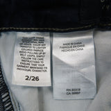 Lucky Brand Womens Jeans Low Rise Sweat Crop Jeans Denim Stretch Blue SZ  2/26