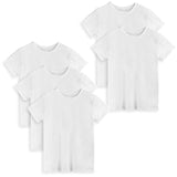 Organic Cotton Kids Shirts - Classic Fit Tee 5 Pack