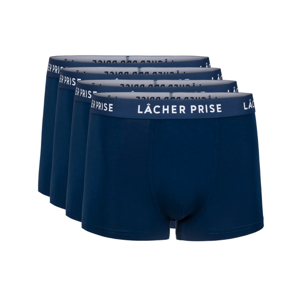 Lâcher Prise - Stratus Blue Boxers Pack of 4