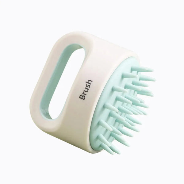 Dog Massage Brush Sky Blue